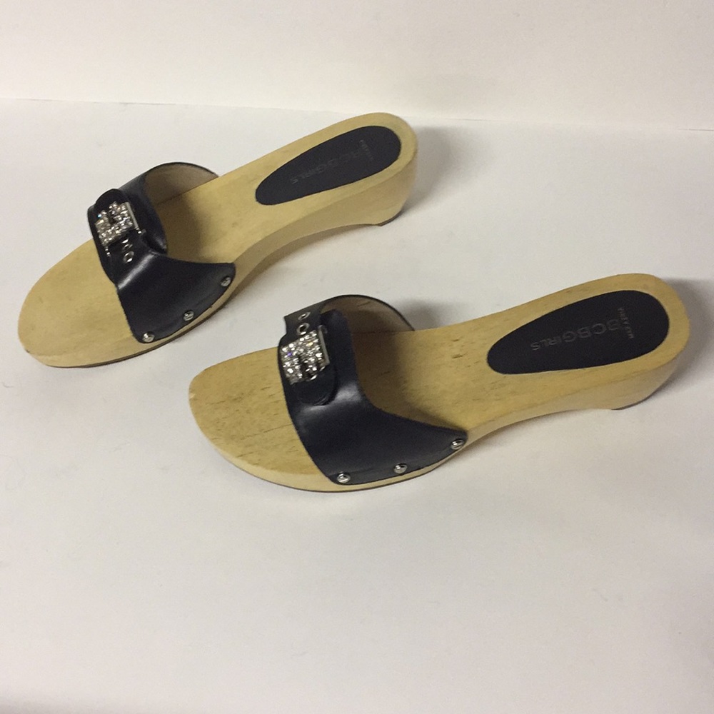 BCBGirls Wooden Slip On Shoes, 8b